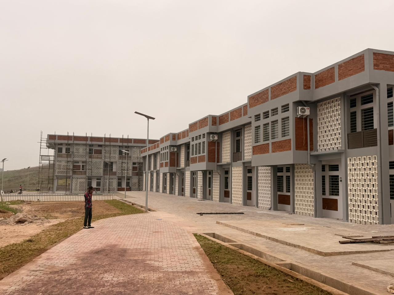 Travaux de Construction du Centre de Formation Professionnelle De l'INPP à Maluku dans La Ville de Kinshasa, RDC